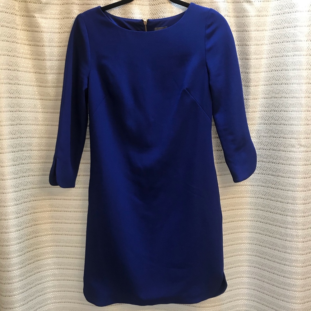 Royal blue dress